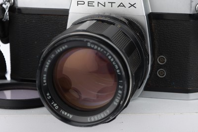 Lot 149 - A Group of Asahi Pentax 35mm SLR Cameras