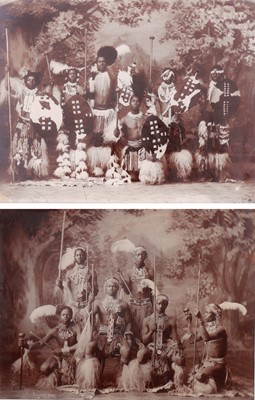 Lot 42 - Zulu Warriors, Silver Prints