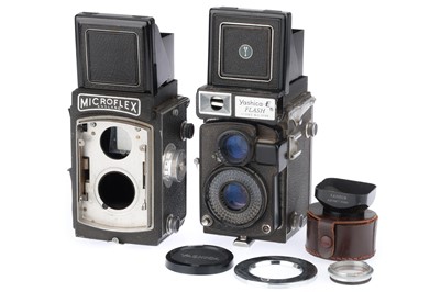 Lot 197 - A Pair of TLR Cameras for Restoration