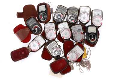 Lot 404 - A Large Selection of Weston Exposure Meters