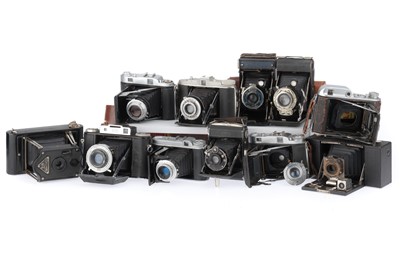 Lot 196 - A Selection of Folding Cameras