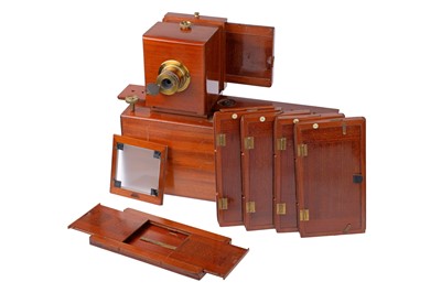 Lot 84 - Unmarked, Weplate Stereo Sliding Box Camera