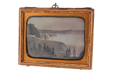 Lot 25 - Platt D. Babbitt Daguerreotype, Niagara Falls