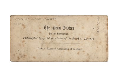 Lot 92 - Howlett, Robert, Captain Harrison, The Great Eastern