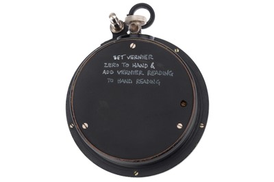 Lot 345 - Survey Aneroid Barometer, Short & Mason