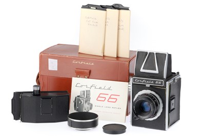 Lot 192 - A Corfield 66 Medium Format Reflex Camera