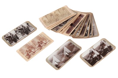 Lot 98 - Collection of Various Stereoscards, Realistic Travels