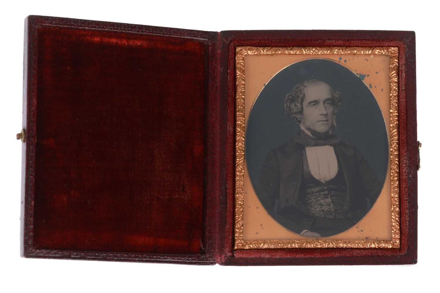 Lot 40 - Ninth Plate Ambrotype Portrait of Richard Cobden