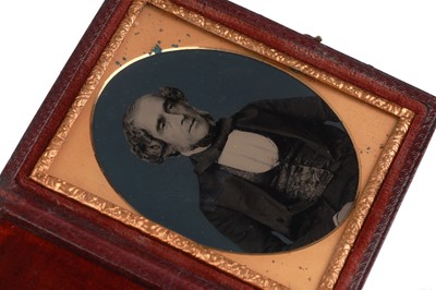 Lot 40 - Ninth Plate Ambrotype Portrait of Richard Cobden
