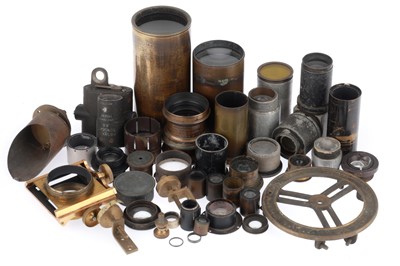 Lot 347 - A Collection of Various Camera Lens Parts