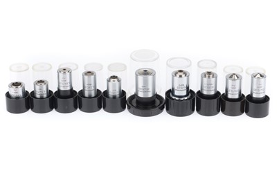 Lot 488 - Collection of Zeiss Objectives