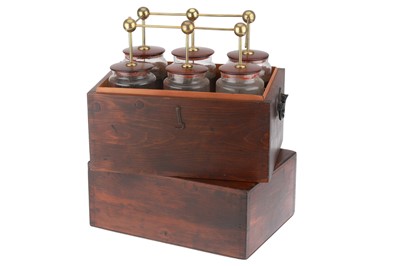 Lot 348 - A Fine Leyden Jar Battery