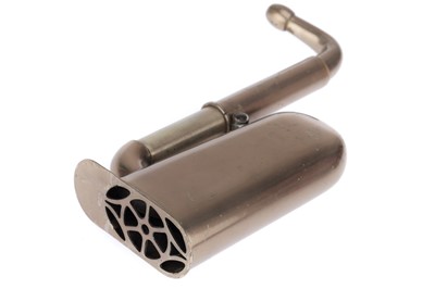 Lot 312 - A nickel-plated brass Hawksley-Type Compact Ear Trumpet Hearing Aid