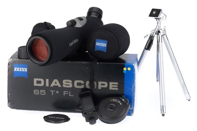 Lot 498 - A Carl Zeiss Diascope 65 T* FL Spotting Scope