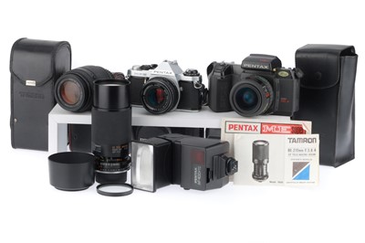 Lot 147 - A Pair of Pentax 35mm SLR Cameras
