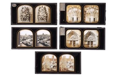 Lot 111 - Glass Stereo Diaposotives, Duboscq