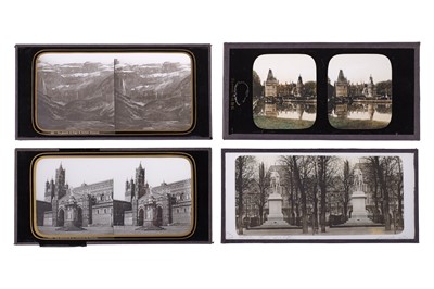Lot 112 - Small Collection of Glass Stereo Diaposotives