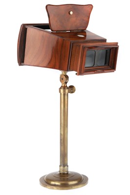 Lot 240 - Brewster Pattern Stereo Viewer On Stand, Murray & Heath