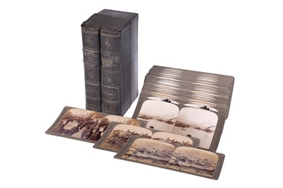 Lot 106 - Underwood & Underwood, Japanese Russian War Through The Stereoscope' Stereo Card Set