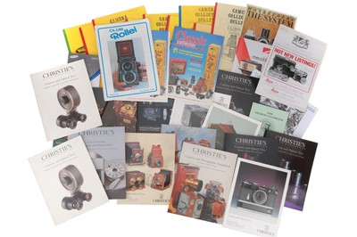 Lot 510 - A Collection of Christies Photographic Auction Brochures