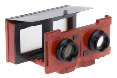 Lot 243 - A Fine Folding French Stereo Viewer