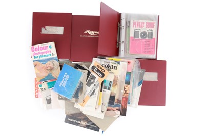 Lot 511 - Three Ring binders Containing Camera Guides