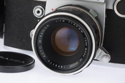 Lot 79 - A Miranda Sensorex 35mm SLR Camera