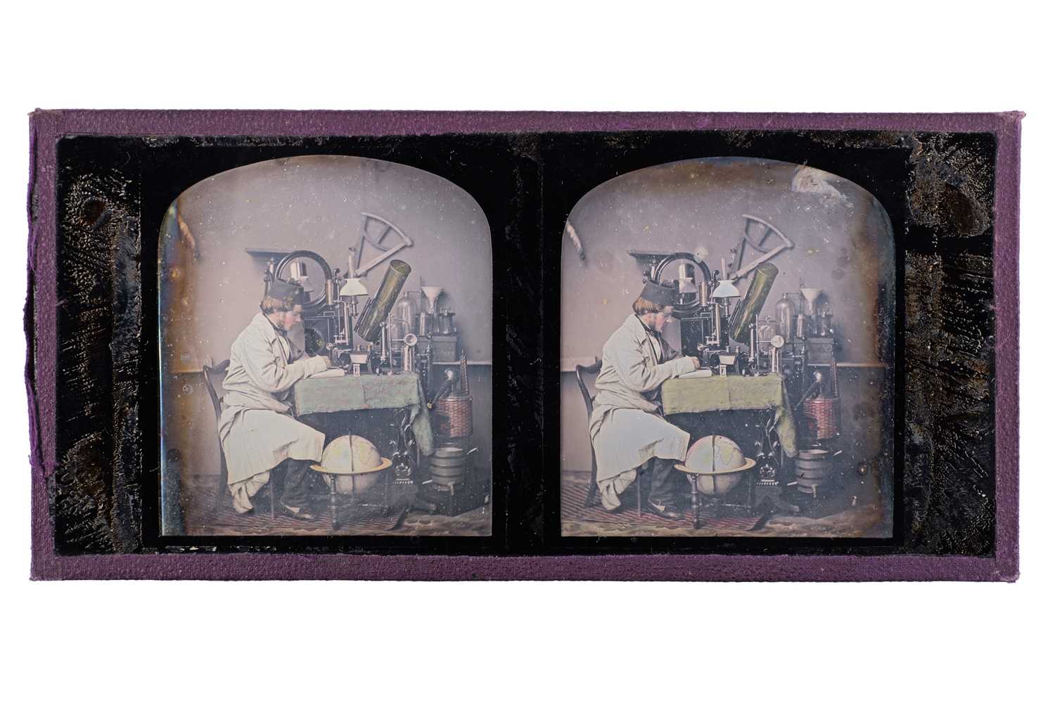 Lot 85 - John Benjamin Dancer, Exceptionally Important & Fine Tinted Stereo Daguerreotype