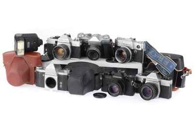 Lot 275 - A Selection of 35mm SLR Cameras