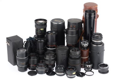 Lot 354 - A Selection of Camera Lenses