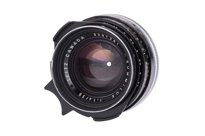 Lot 40 - A Leitz Summilux f/1.4 35mm Pre-ASPH Type II Lens
