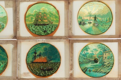 Lot 178 - Unusual Large Magic Lantern Slides