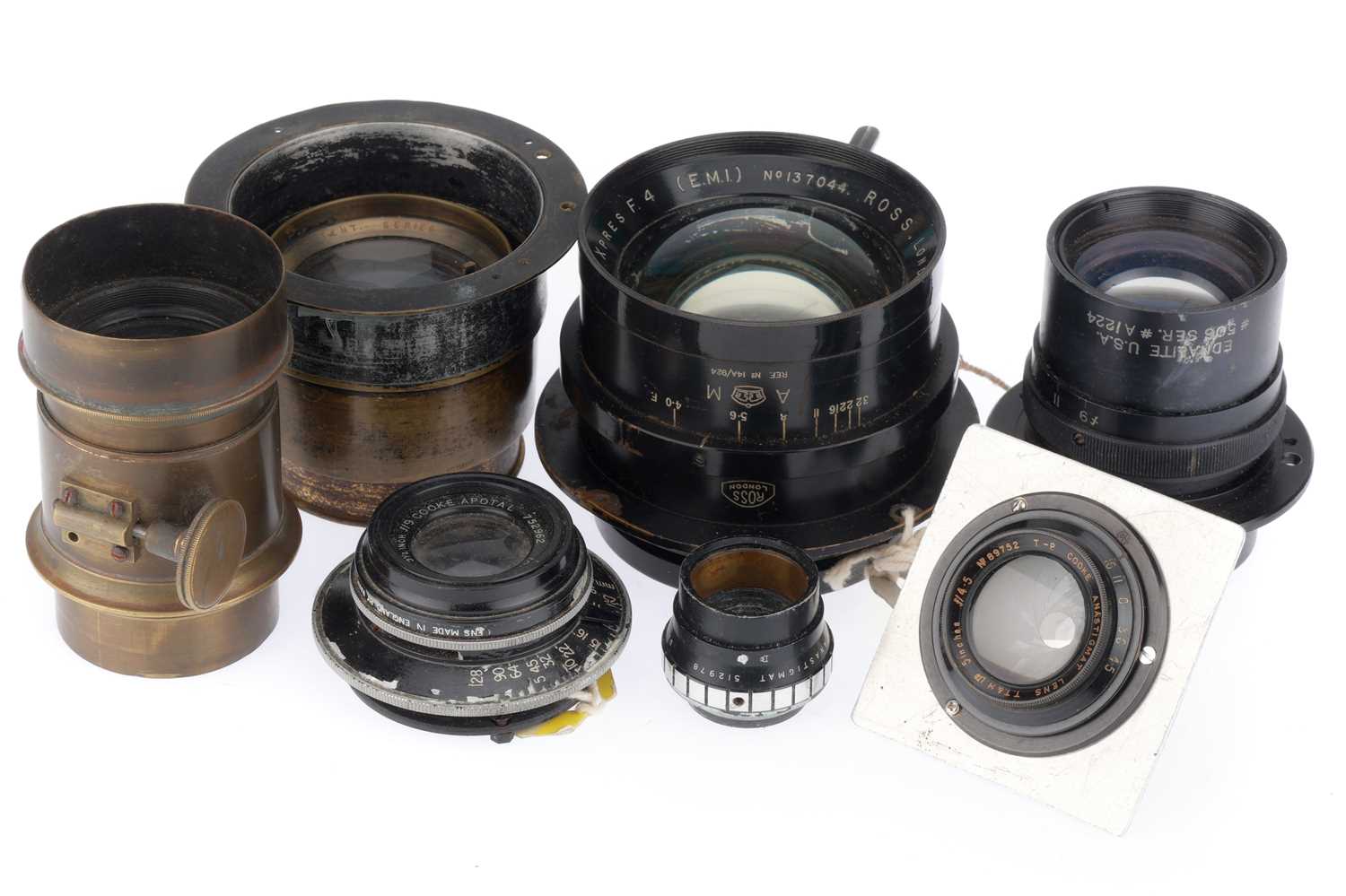Lot 356 - A Selection of Large Format Lenses
