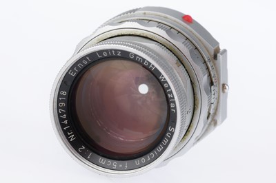 Lot 2 - A Leica Summicron Dual Range f/2 5cm Lens