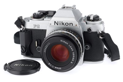 Lot 24 - A Nikon FG 35mm SLR Camera