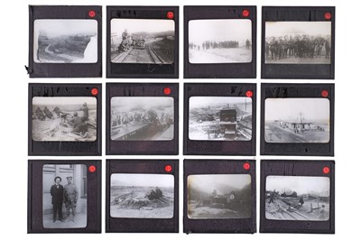 Lot 177 - Magic Lantern Slides, Ludlow Massacre & Canadian Miners Strike