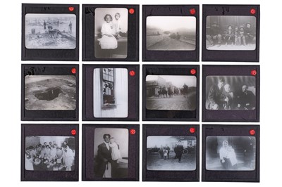 Lot 177 - Magic Lantern Slides, Ludlow Massacre & Canadian Miners Strike