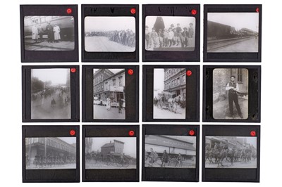 Lot 177 - Magic Lantern Slides, Ludlow Massacre & Canadian Miners Strike