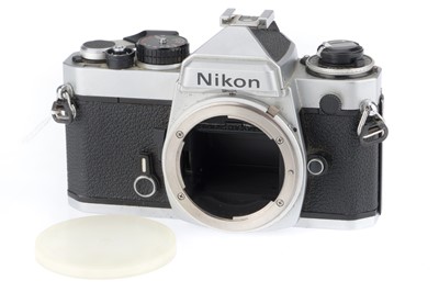 Lot 17 - A Nikon FE 35mm SLR Camera Body