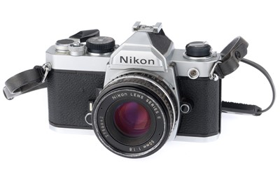 Lot 14 - A Nikon FM 35mm SLR Camera