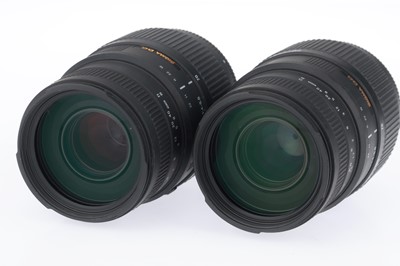 Lot 340 - A Group of Sigma 70-300mm Zoom Lenses