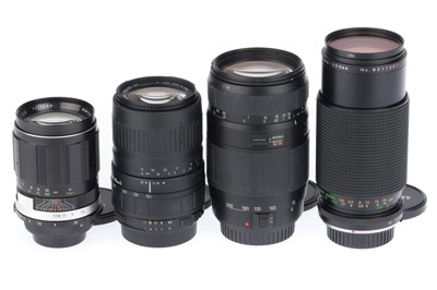 Lot 333 - A Group of Camera Lenses