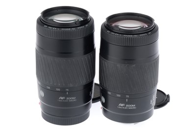 Lot 335 - A Pair of Minolta AF 75-300mm Zoom Lenses