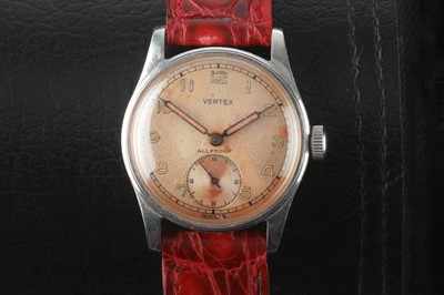 Lot 470 - A Vertex Hand-Winding Wristwatch