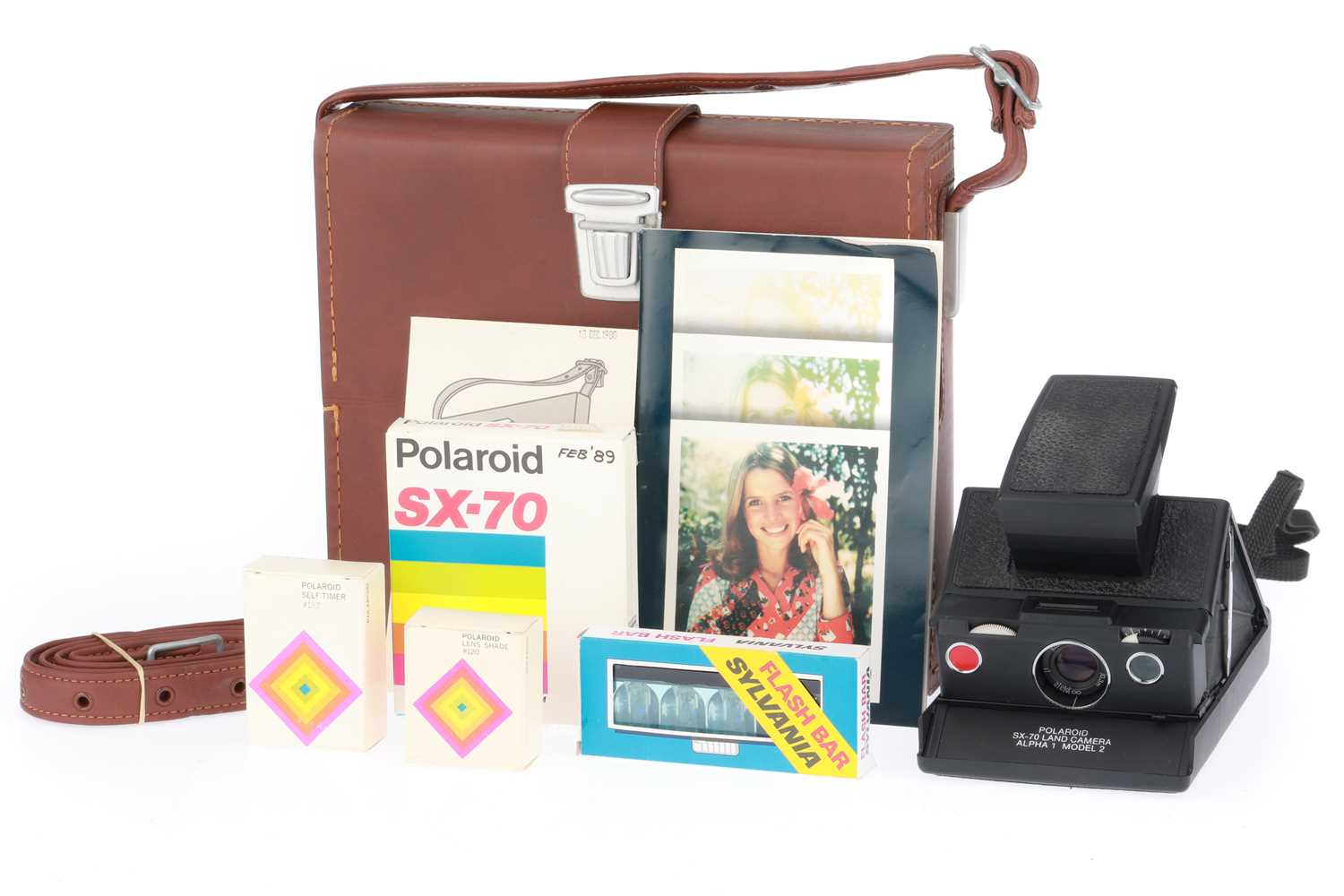 Lot 250 - A Polaroid SX-70 Land Camera Alpha 1 Model 2 Camera