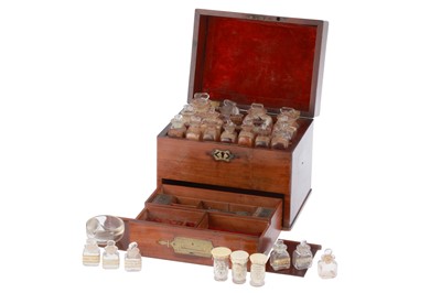 Lot 287 - A Victorian mahogany Medicine / Apothecary Chest