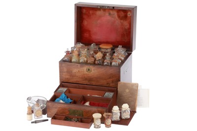 Lot 289 - A Victorian mahogany Medicine / Apothecary Chest