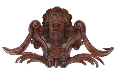 Lot 515 - 19th Century Oak Carved Face