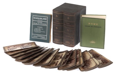 Lot 156 - Underwood Travel Library, Rome, Stereo Cards 1-46 (Complete Set)