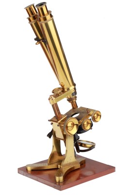 Lot 318 - Browning, John, Compound Binocular Microscope